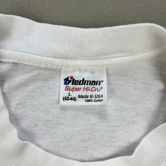 Vintage UCSB Santa Barbara T-Shirt Adult Small White University College Sailing - Picture 6 of 14